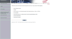 Desktop Screenshot of gdv-online.de